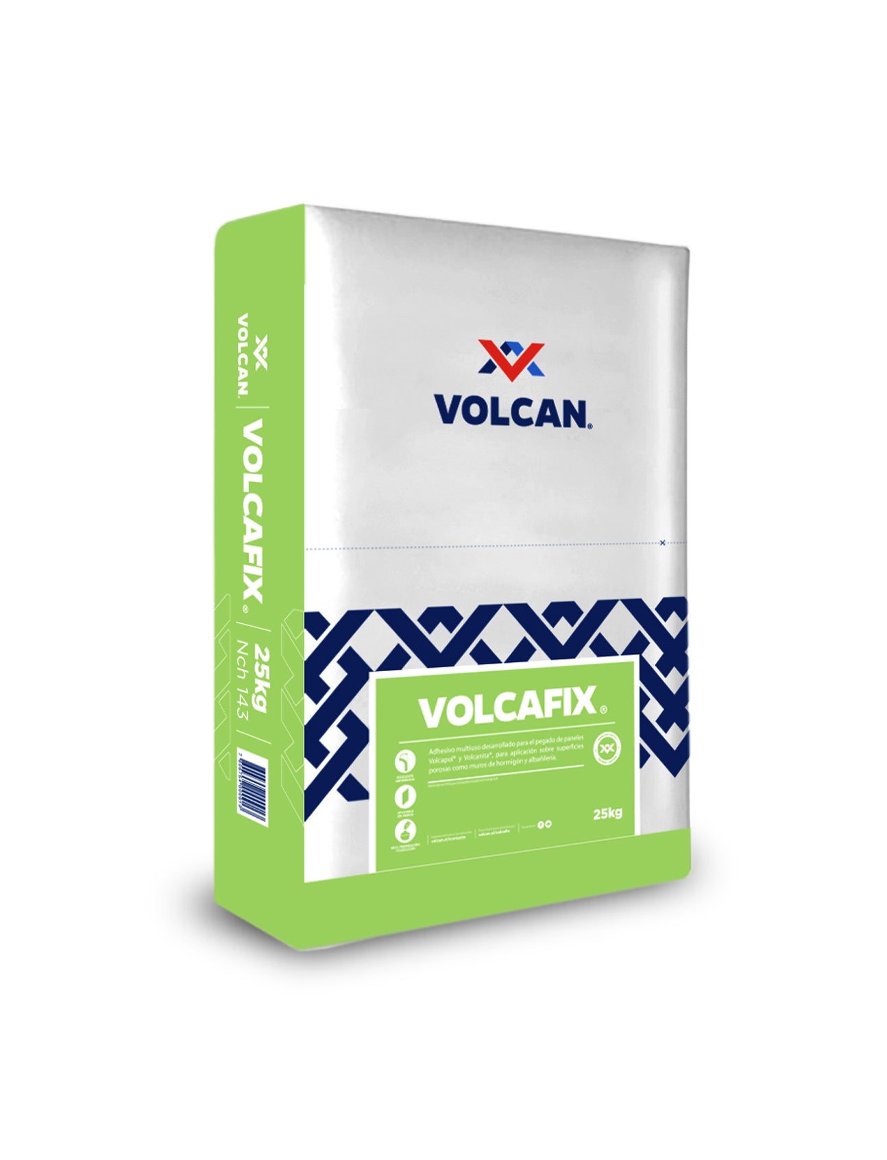 Volcafix / Perlfix  - Adhesivo Volcapol / Polyeso 25 kg