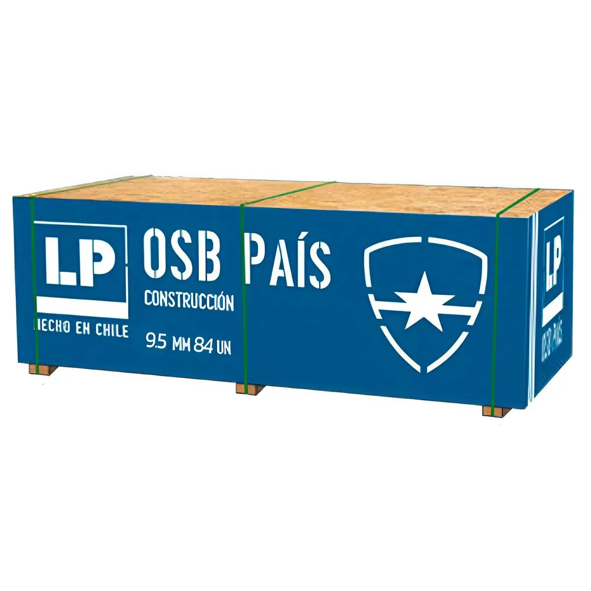 OSB 2440X1220 Pais LP 9,5 mm