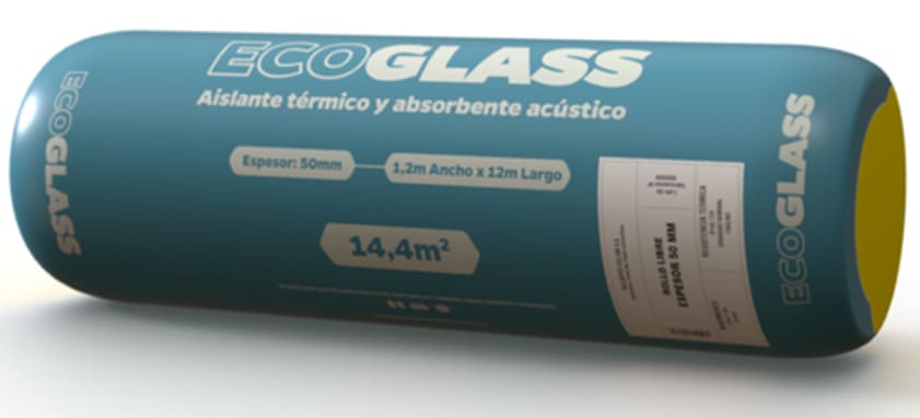 Lana de Vidrio / R122 1200 x 12000 mm / 14.4 mt2 50 mm