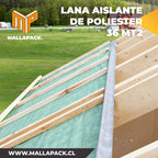 Lana de Poliester  2.4 x 15 MT 50 mm