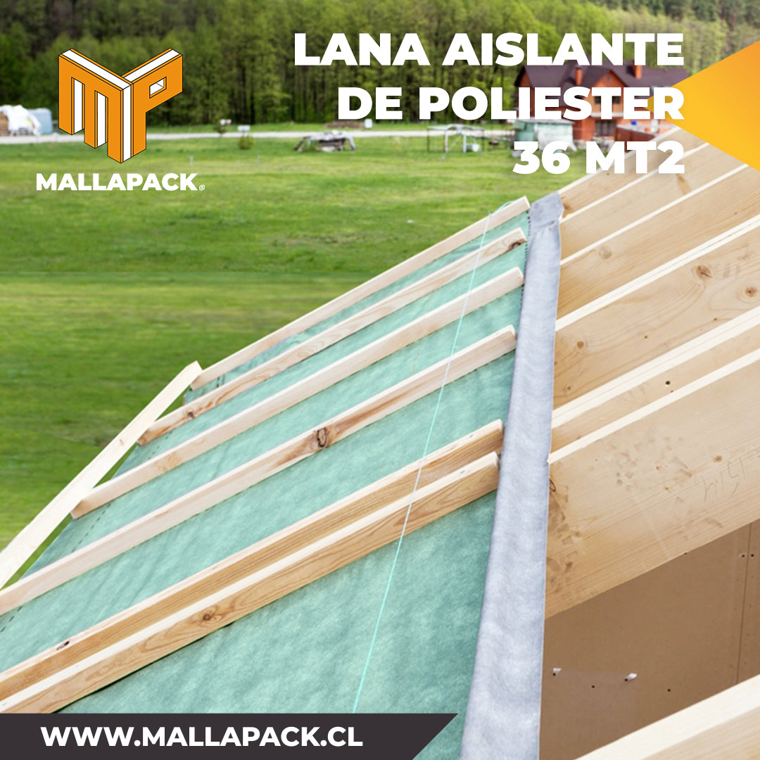Lana de Poliester  2.4 x 15 MT 50 mm