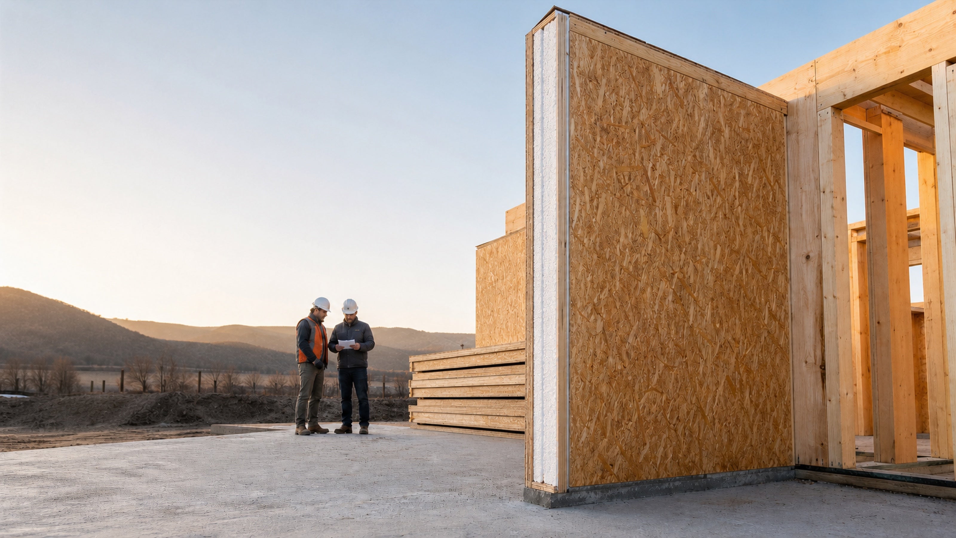 Proyecto construido con paneles SIP